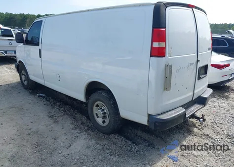 2014 Chevrolet Express 2500 Work Van from USA, damaged, VIN 1GCWGFCA7E1122644